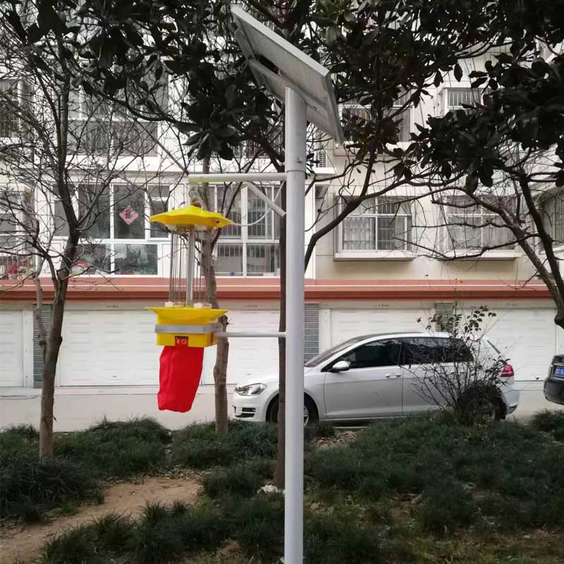 太陽(yáng)能頻振式殺蟲(chóng)燈節能環(huán)保對人畜無(wú)害