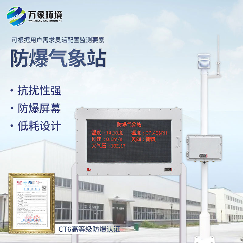 防爆工業(yè)小型氣象站可以用于哪些地方？