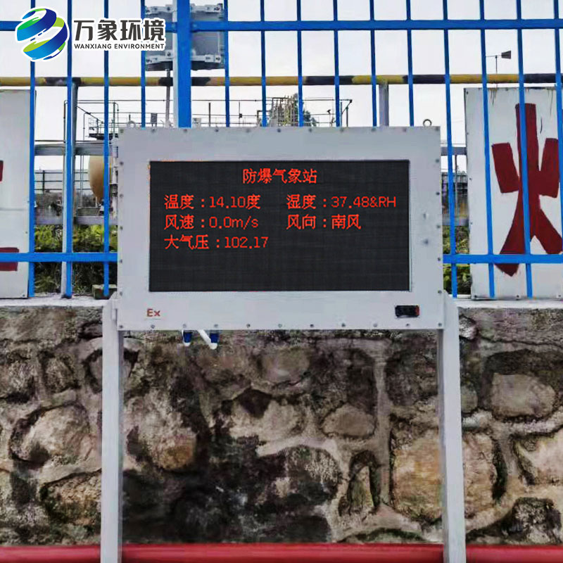 防爆工業(yè)小型氣象站，讓化工廠(chǎng)生產(chǎn)多了一層保障