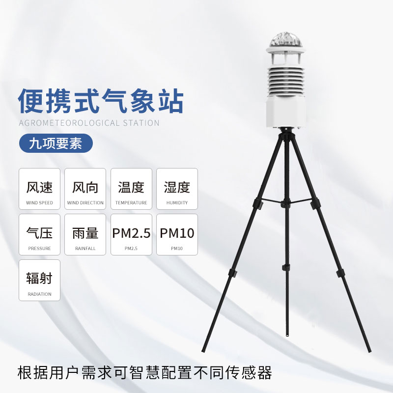 便攜式自動(dòng)氣象觀(guān)測站，感受氣象監測的智能變革